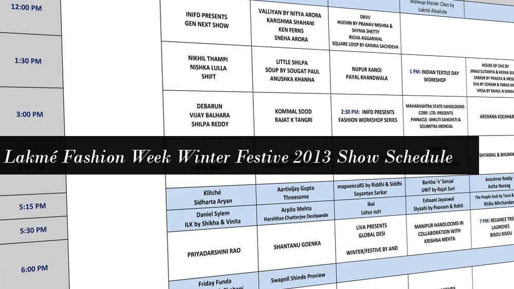 schedulelfw